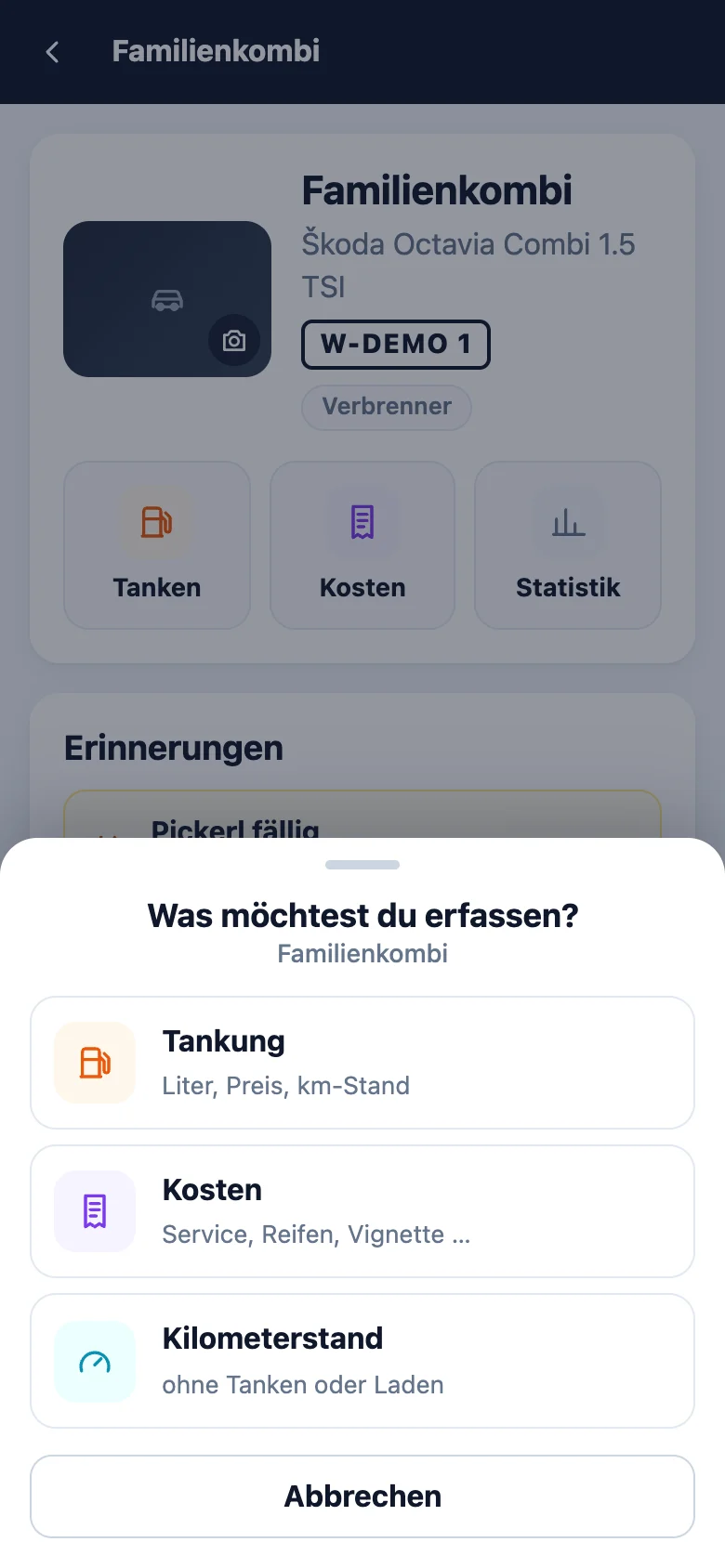 Ein Tipp: Tanken, Laden, Kosten